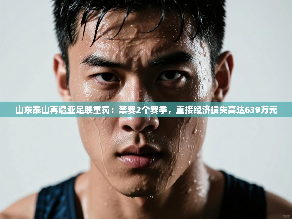 山东泰山再遭亚足联重罚：禁赛2个赛季，直接经济损失高达639万元  第1张