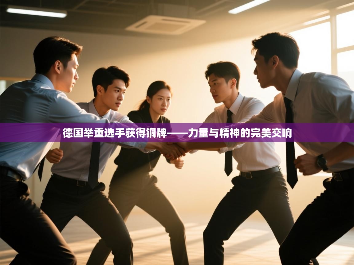 德国举重选手获得铜牌——力量与精神的完美交响